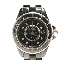 シャネル CHANEL J12 8Pダイヤ SS H2569 クォーツ 腕時計