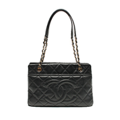シャネル CHANEL キャビアスキン チェーンショルダーバッグ